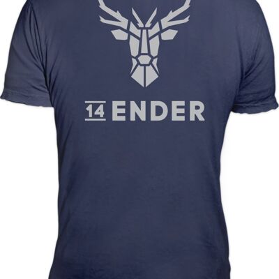 T-shirt 14Ender® logo classico navy