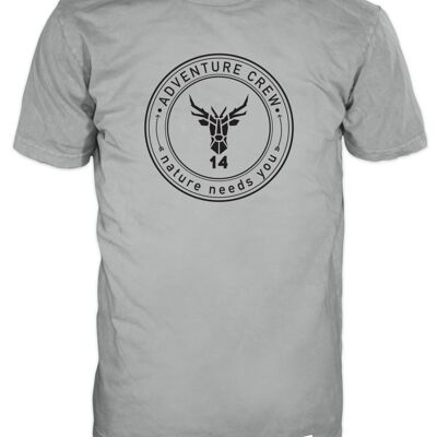 14Ender® Nature Needs You Grey Mel T-Shirt