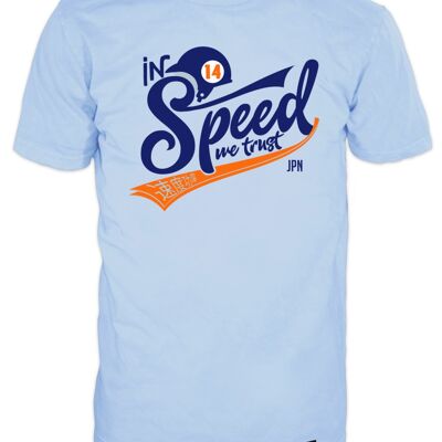 T-shirt bleu clair 14Ender® Speed