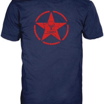 Camiseta 14ender Star azul marino