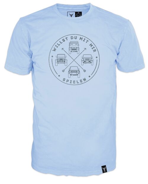 14Ender® 4 Wheeling T-Shirt Light Blue