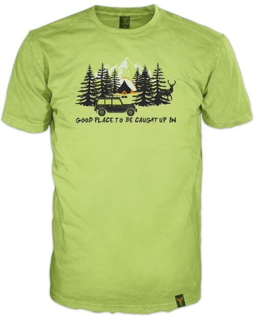 14ender® Caught Up In Spring T-Shirt Green