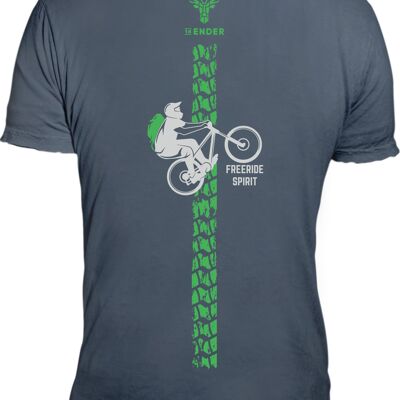 Camiseta de pizarra oscura 14Ender® Freeride