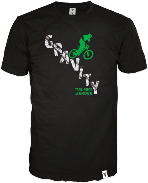 14Ender® Gravity Design T-Shirt, Black