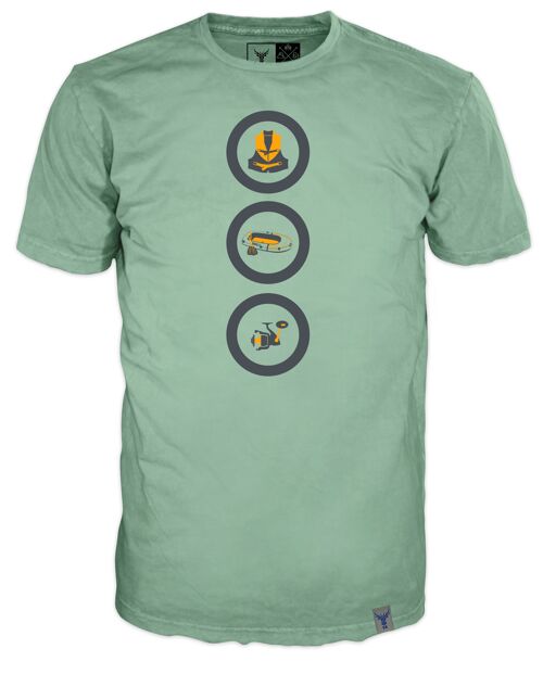 14Ender® Fishing Dusty Green T-Shirt