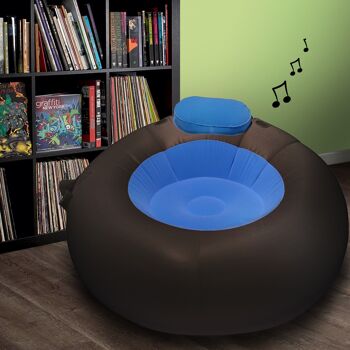 Chaise gonflable iMusic II avec amplificateur 3