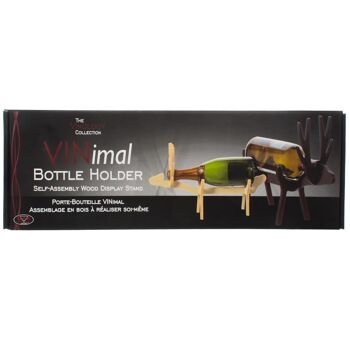 Porte-bouteille en bois Vinology Renne 1