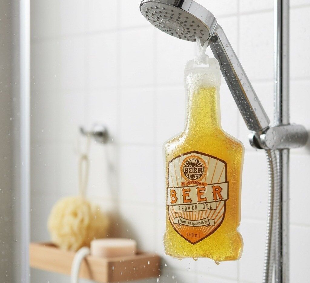 Gel doccia alla birra