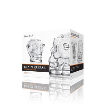 Brain Freeze Skull Ice Bucket