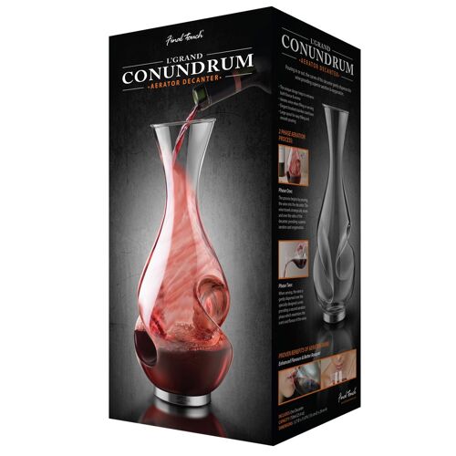 Final Touch L Grand Conundrum Aerator Decanter