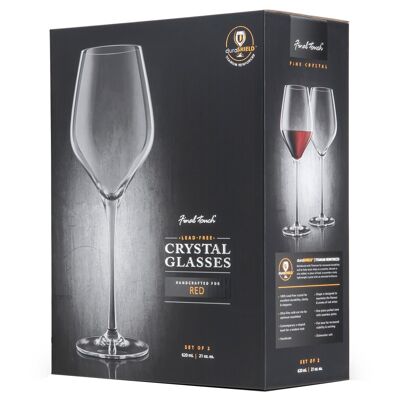 Final Touch Durashield Red Wine Glass 2 Pk