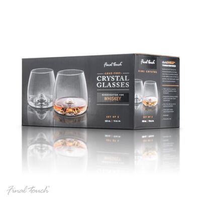 Final Touch Durashield Whisky Glass 2 Pack