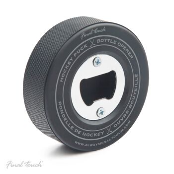 Ouvre-bière Final Touch Hockey Puck 4