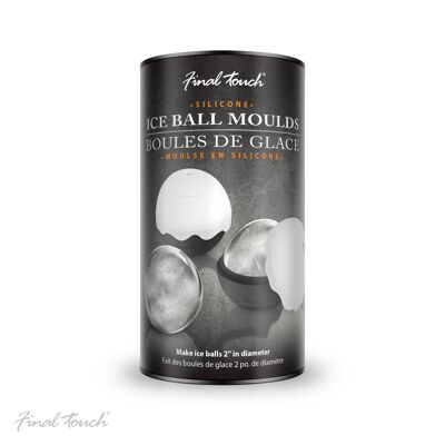 Moules à boules de glace Final Touch 2pk