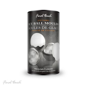 Moules à boules de glace Final Touch 2pk 1