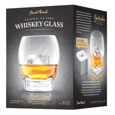 Final Touch Colossal Whiskyglas-Set