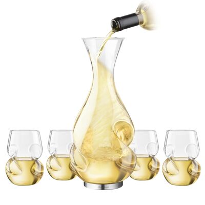 Final Touch L Grand Conundrum Aerator Decanter Set