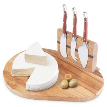 Ensemble de 5 planches à fromage magnétiques Final Touch 3