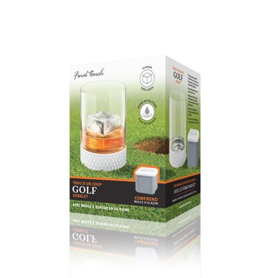 Final Touch Hole-In-One Golf Tumbler with Ice Mould