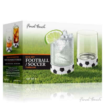 Final Touch Kick-Off Football Tumblers