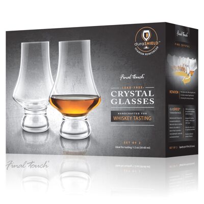 Final Touch Whisky-Verkostungsgläser – 2er-Set