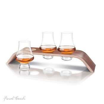 Ensemble de dégustation de vol de whisky 4 pièces Final Touch 5