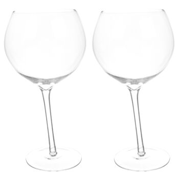 Bar Bespoke Tipsy Gin Glass Lot de 2 2