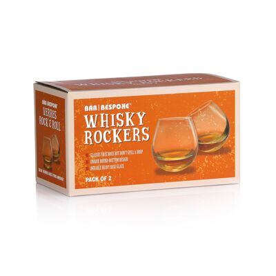 Bar Bespoke Whisky Rocker Verres 2 Pk