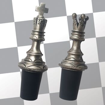 Bouchons d'échecs en étain Bar Bespoke 6