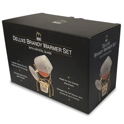 Bar Orignale Brandy Warmer Set Deluxe Or