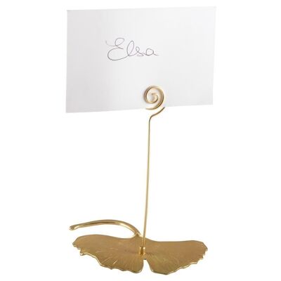 GINKGO GOLDEN PHOTO HOLDER - 4er SET