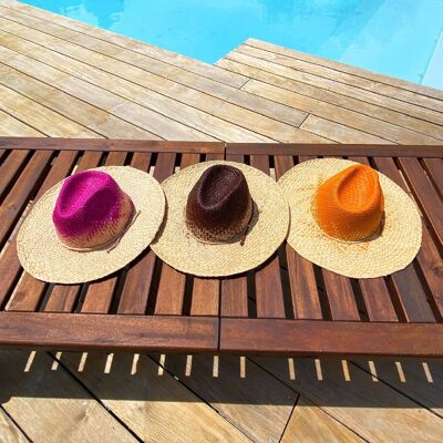 3 MANAO hats crafts from Madagascar assorted package