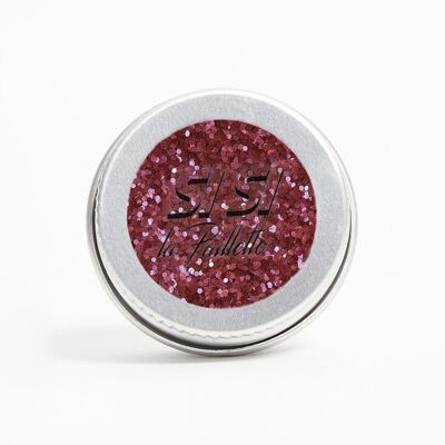 Medium Pure Red Glitter