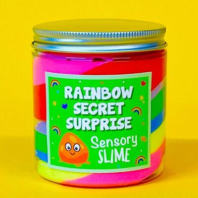 Rainbow Secret Surprise Sensory Slime