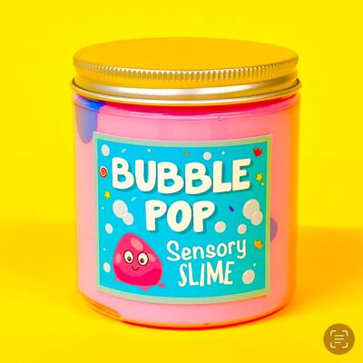 Bubble Pop Sensory Slime
