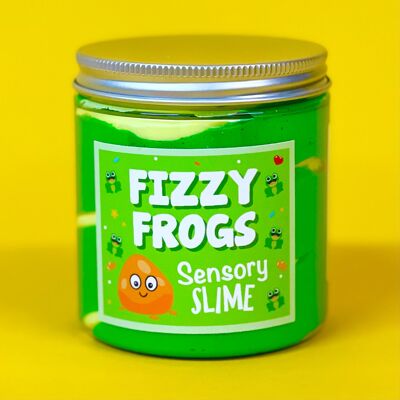 Fizzy Frogs Sensory Slime