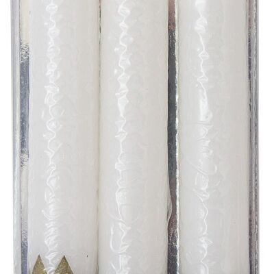 SET 3 VELAS FLAMBEAU DECOR ORO