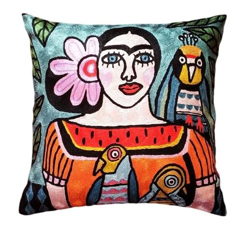 Pablo Picasso Frida-Kahlo-contemporary decorative modern accent pillow cover / PC00001239897806