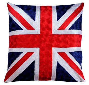 Royal British Vintage Style Union Jack Drapeau décoratif Accent Housse de coussin / PC00001239897803 1