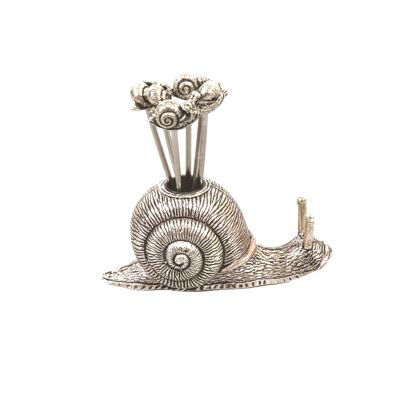 Piques apéritif escargot 6 pièces