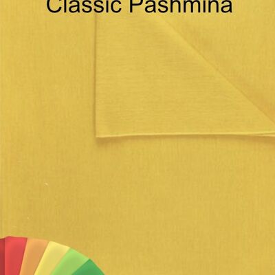 Pashmina classica su misura - Blu di Prussia / Pashmina classica-123