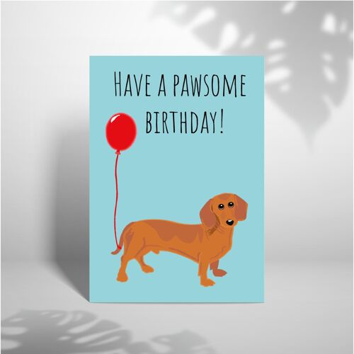 Sausage Dog Birthday