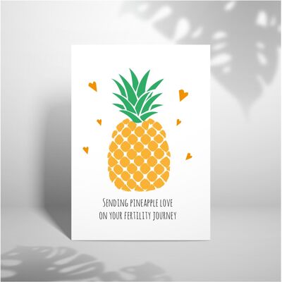 Invio di amore all'ananas