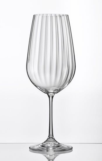 Verre a eau sur pied 550 ml cristallin-lot de 6 2