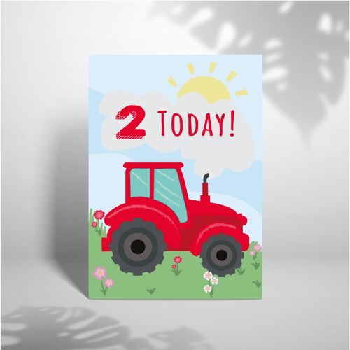 2Nd Birthday Tractor