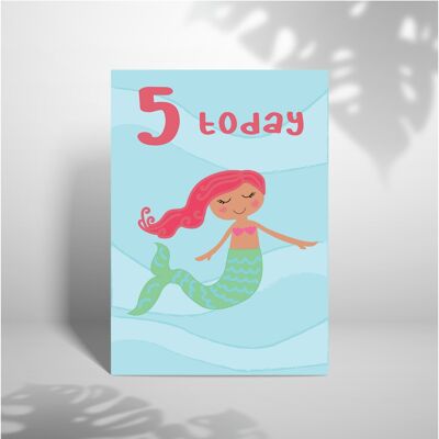 Happy 5Th Birthday Mermaid