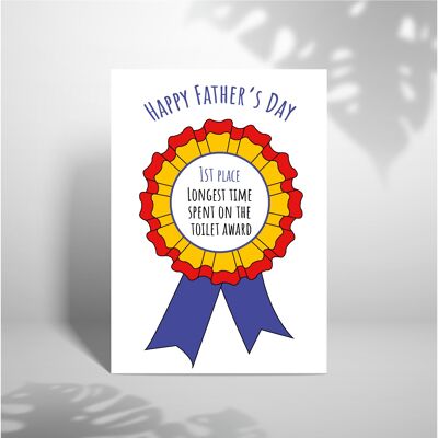 Toilet Award Fathers Day