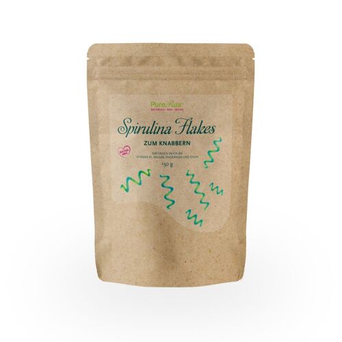 Spirulina Flakes, Deutschland (Roh) 150 g