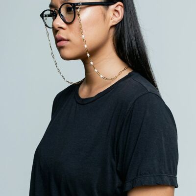 LOMBOK SILVER • cadena gafas/máscara - Oro