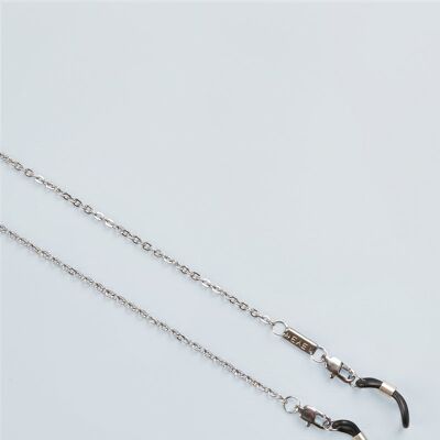 BASIC SILVER •  glasses/ mask chain - Silver